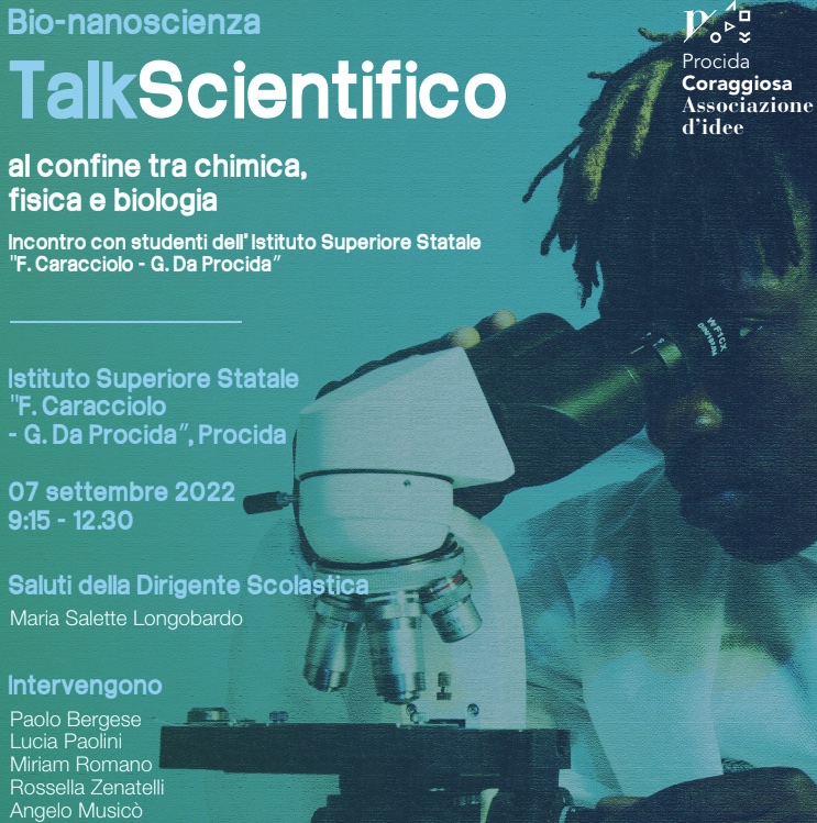 evFOUNDRY scientific talk with students in Procida (Italy)